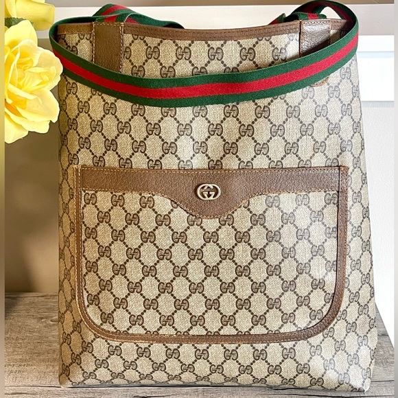 SOLD❌Authentic GUCCI Monogram Large tote bag - Picture 15 of 16